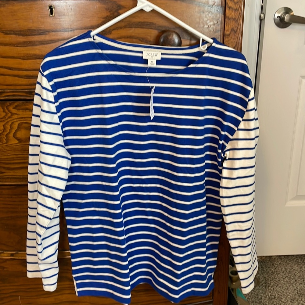Long sleeve striped J.Crew shirt